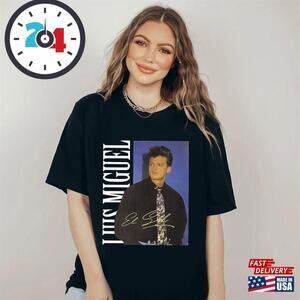 Luis Miguel Shirt Retro Fan Bootleg  T-Shirt